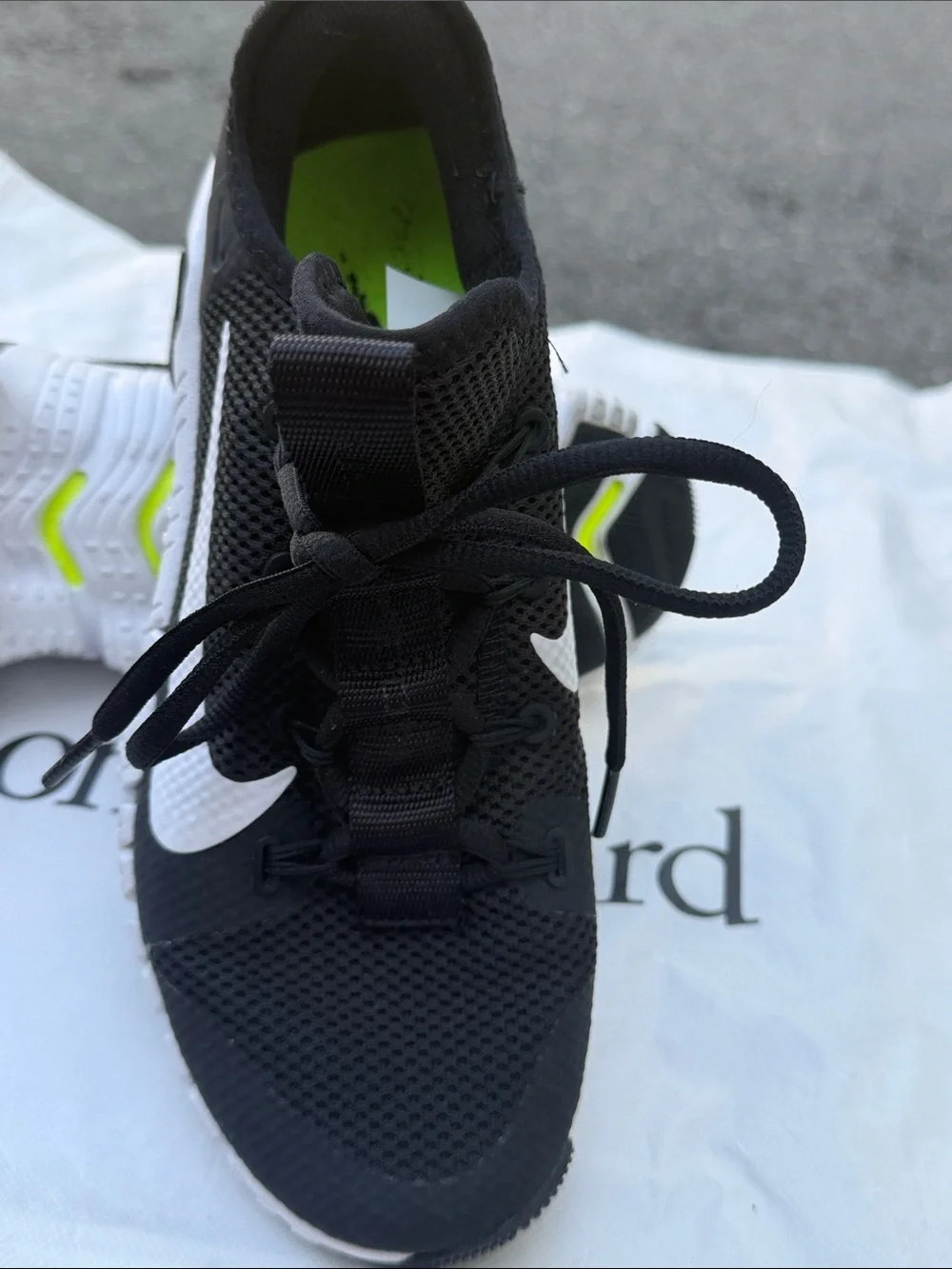Nike  Women Black and White Flexible Training Sneakers